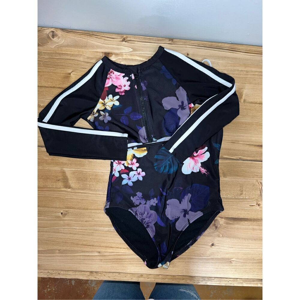 Wonder Nation Spandex Floral Swimsuit Set